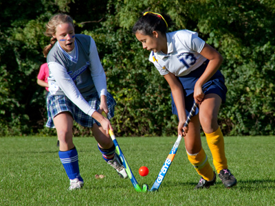 I missed the entire field hockey season last year, and only managed to make the last game of this season.