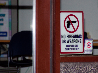 As long as I was downtown at night with my camera and flash, I decided to do a little driveby shooting.