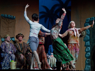 `Amahl and the Night Visitors` was the first opera written for television.  We`ll be right back after these messages.