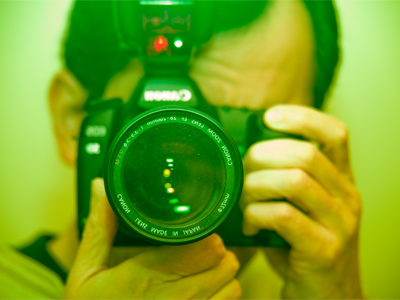 When other photographers see my new colored gels, they will be green with envy . . . 