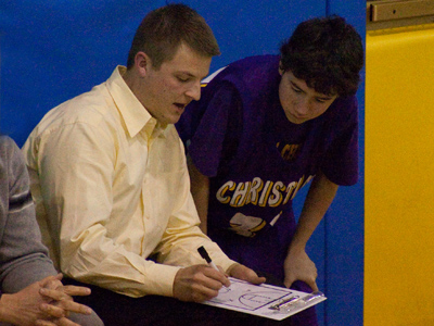 `Don`t even think about passing.  Just find your shots.`