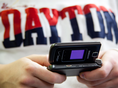 My second picture in one week of someone sending a text message.  There`s GOT to be a reason.