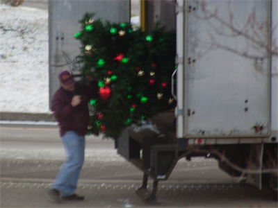 And the Grinch grabbed the tree, and he started to shove. DR. SEUSS