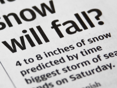 Newspapers can`t really provide up-to-the-minute weather forecasts.