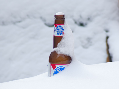 Snowstorm in the Oregon District.