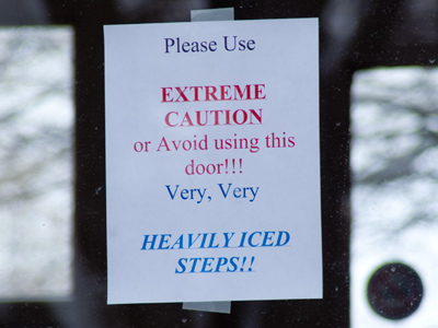 If you can read this, you`re too close.