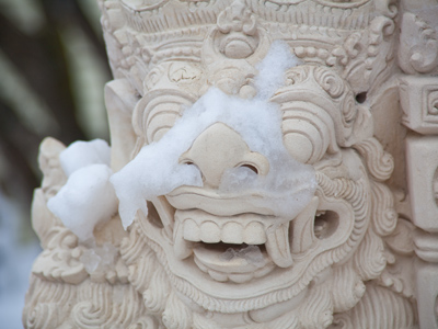 A cold night in the Forbidden City.