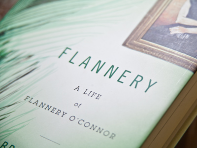 I DO NOT have time to start reading a 375 page biography of Flannery O`Connor . . . 