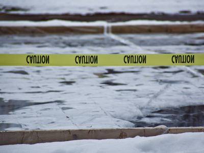 The Oregon District newsletter asked residents for their opinions about a proposed bocce court in the park.  Meanwhile, somebody is already building one.