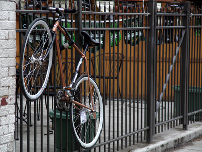 Hanging around Fifth Street.