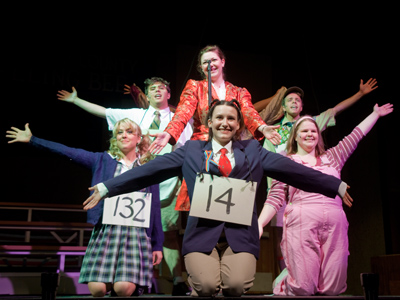  . . . so one of them scolded me from the stage:  `NO CAMERAS!` but she stayed in character while doing it.  I ended up with only a small number of photos.