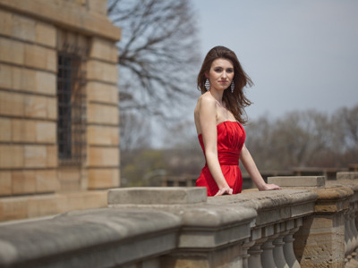 You may see her on a local TV news station this summer.