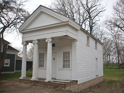This home finally has a place to call home (see July 12, 2009).