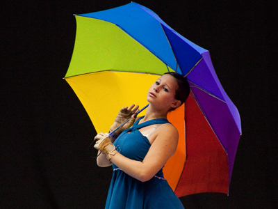 Most people buy expensive tickets, but I get in for free . . . 