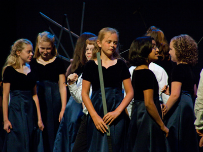 Yesterday`s rehearsal paid off.