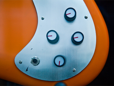 While my guitar gently weeps.