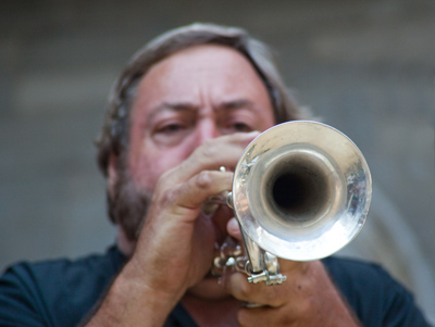 My normal seat in the front row may have been a little TOO close this time.