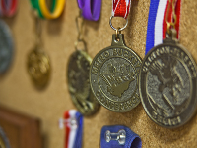 Extracurricular accomplishments.