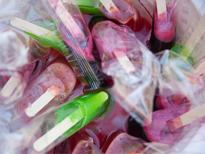 My contribution to the picnic didn`t last long in the heat.