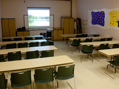 There was a huge crowd for my photo workshop today.