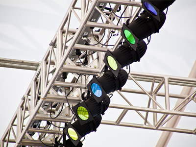 Lights aren`t light.  They`re heavy.