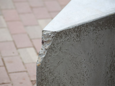 Forget what I said about the permanence of this new bench (see June 15, 2010).