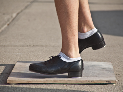Tap dancers don`t go anywhere without a wooden board.