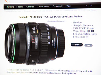 So the last thing I ever shot with the broken lens is a picture of the new one I ordered to replace it.  There`s a good reason why I`m not allowing you to see the price.