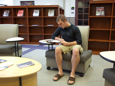 The library is not a shrine for the worship of books. A library should be the delivery room for the birth of ideas. NORMAN COUSINS