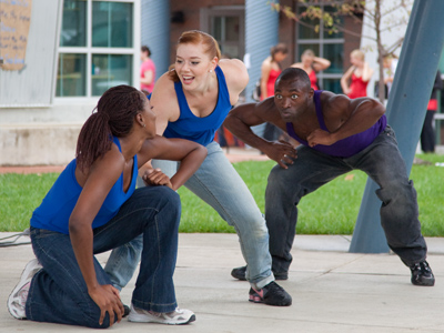 Dancers just seem to have more fun than everybody else.