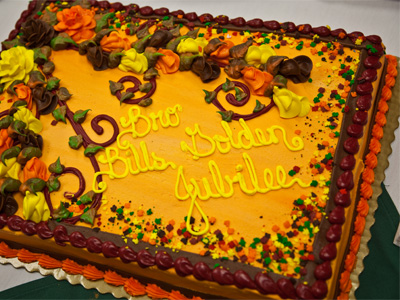 Congratulations Brother William Fackovec for fifty years of service to the University of Dayton`s Marian Library.