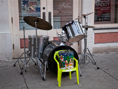 The sounds of silence.