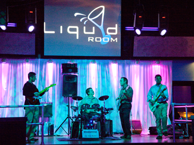 WindJammer performs at The Liquid Room, a new club in Centerville that features jazz on Thursday nights.