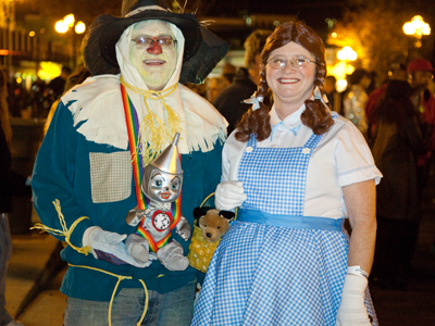 They came all the way from Kansas.