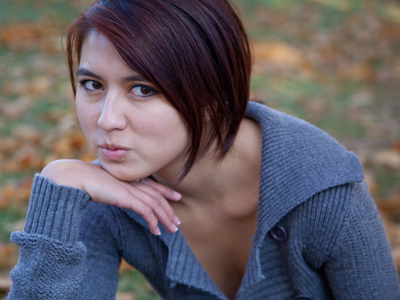 I put the boyfriend to work again here blocking the sunlight.  He was very cooperative (unlike the guy on October 23).