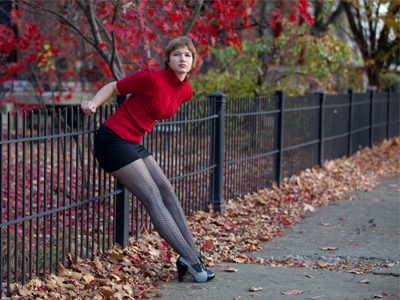 What the squirrel saw.