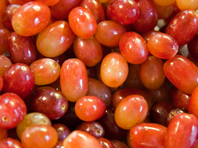 Grapes are good for you.