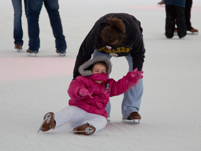 Combine sore ankles with brutal cold and a strangling scarf, and this child will grow up to hate winter like I do.