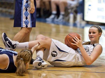 She finished the game with 92 yards on twelve carries.