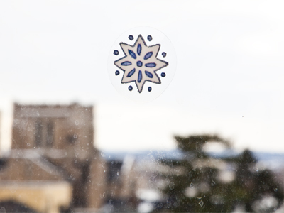 A few more flakes that size and we`ll get a snow day.