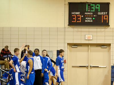 Down 33 to 19 with 1:39 left in the game, what do you say to your team during the timeout?