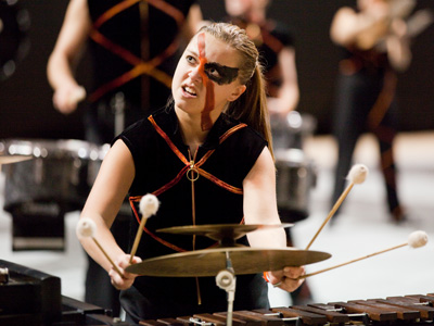 If her team scores high enough, she`ll put that makeup on TWICE today.  If not, she washes it off and they go home.