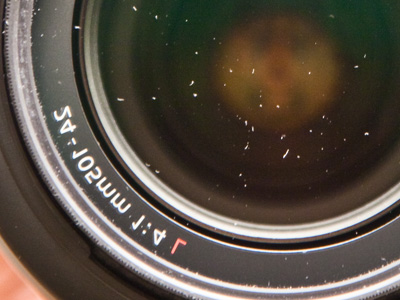 Time to clean the lens.