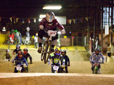 It was cold and damp, so spectators huddled under blankets and set things on fire in order to keep warm.