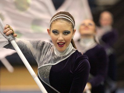 COLOR GUARD!!  It`s the only good thing about winter.