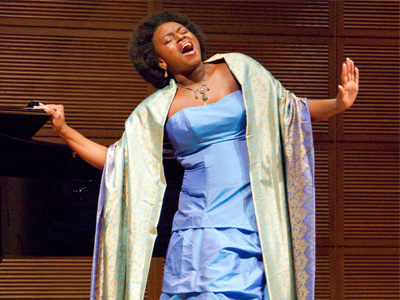 I came just to take a few pictures, but ended up staying for one of the most enjoyable vocal recitals I`ve ever heard.