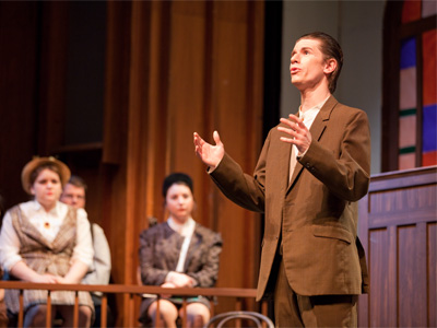 `Smoke on the Mountain` is playing at the University of Dayton`s Boll Theatre now through April 9.