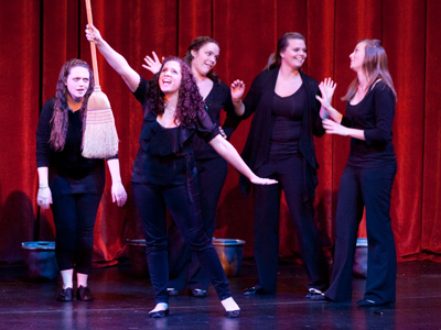 `No one cares for you-a-smidge when you`re in an or-phan-age.  It`s a hard-knock life!`