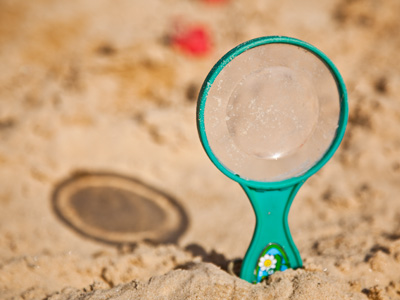 The cold morning was followed by a warm and sunny day.