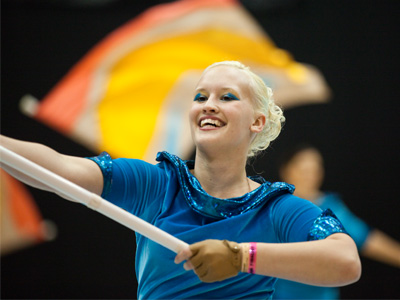 I am very fortunate that I`m allowed to sit as close as physically possible to the edge of the performance floor.